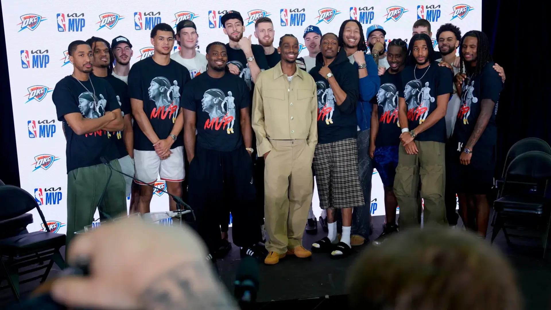 Shai Gilgeous Alexander MVP Press Conference2