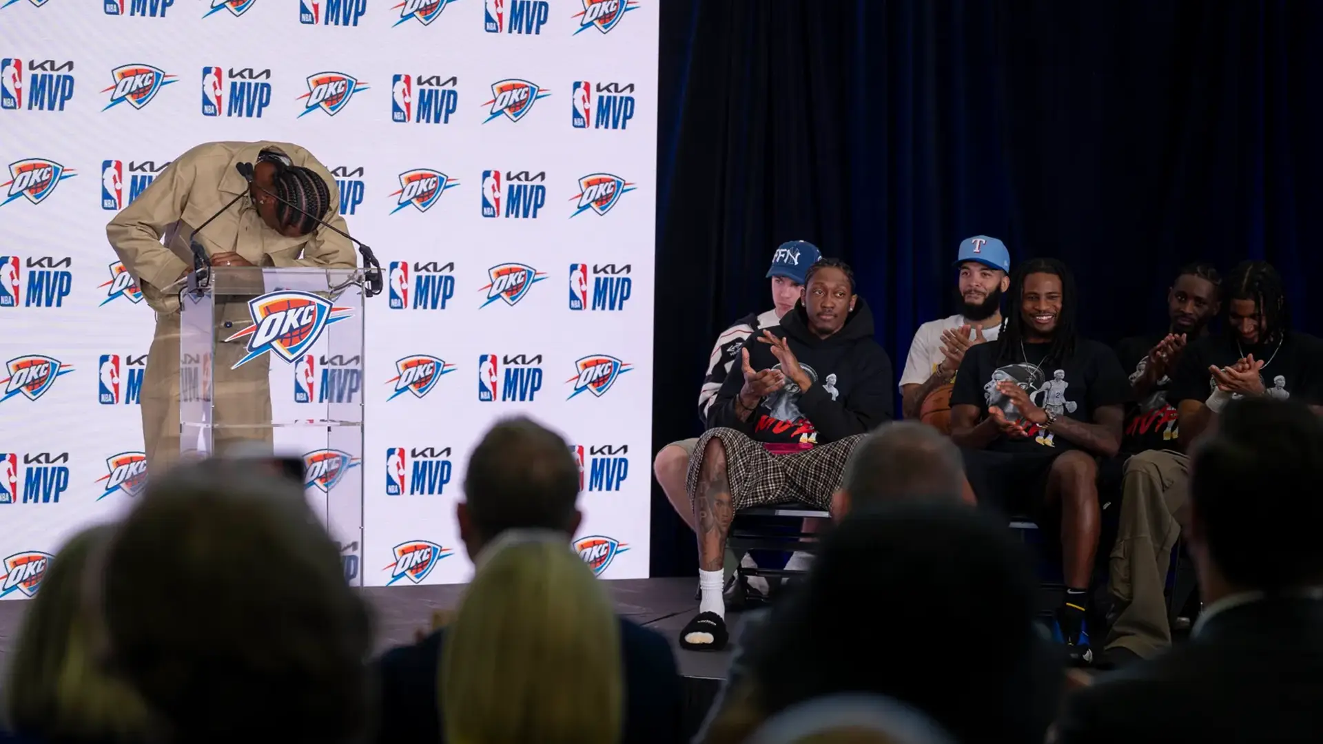 Shai Gilgeous Alexander MVP Press Conference3